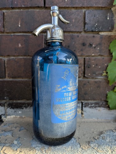 Antique seltzer bottle - seltzer,