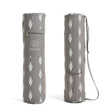 Grey Yoga Mat Carry Bag With