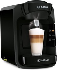 Tassimo TAS3102GB Coffee Machine – 1300W Black Pod Brewer Single Serve