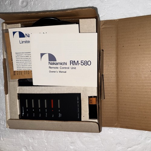 Nakamichi 580t rm 580r - nakamichi, rm-580r