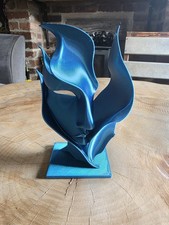 Abstract Flame Statue