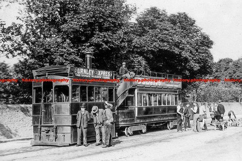 F000407 burnley steam tram - f000407,