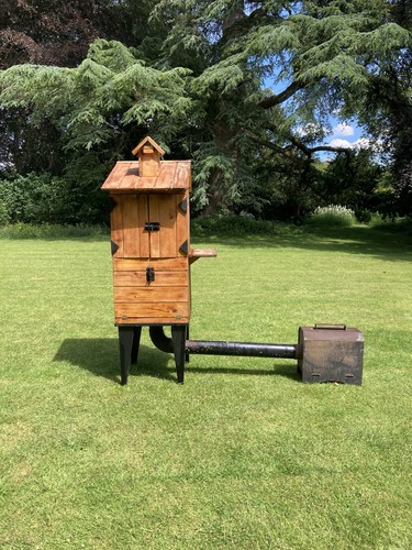 Larch garden smoker diy - larch,