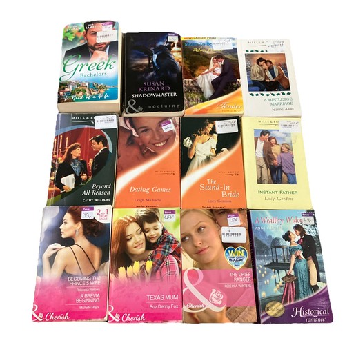 Mills and boon books - and, x