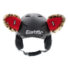 Eisbar Ski Helmet Ears Brown/Red