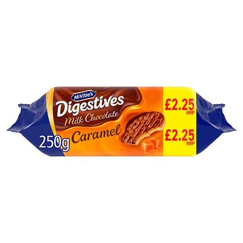 Mcvitie caramel digestive - caramel,