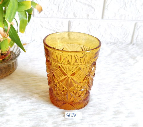 Antique val lambert amber - val,
