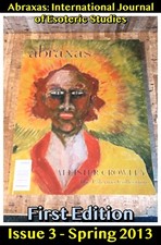 Abraxas Journal of Esoteric Studies Aleister Crowley The Palermo Collection 2013