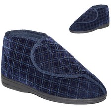 Mens Slippers Boots Strap