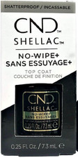 CND Shellac No Wipe Top Coat 7.3ml/0.25 Fl. Oz ~ BOXED ~