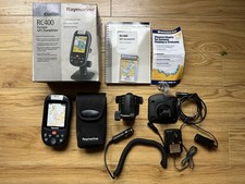 Raymarine RC400 Chart Plotter GPS COMPLETE & BOXED with Bracket, Power Supplies