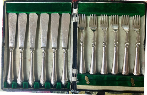 Walker hall epns fish set - hall,