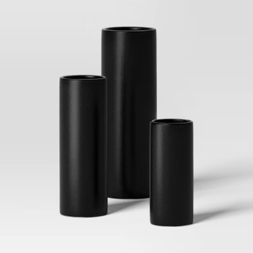 3pc vase set - vase, cylinder