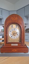 Antique wooden bracket clock