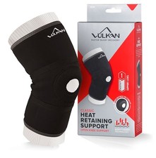 VULKAN Open Knee Support,Large Breathable Lining, Warmth & Compression for Knee