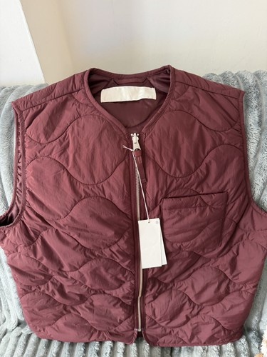 Arket burgundy quilted - arket,
