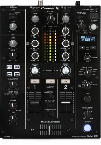 Pioneer djm 450 - pioneer, 2-channel