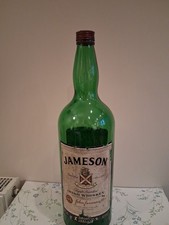 Jameson 4.5 Litre Whiskey Bottle. Vintage Condition 