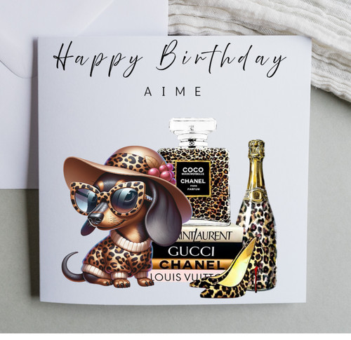 Personalised dachshund - personalised,