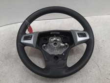 2011 VAUXHALL CORSA D 3 Spoke Vinyl Multifunctional Black Steering Wheel