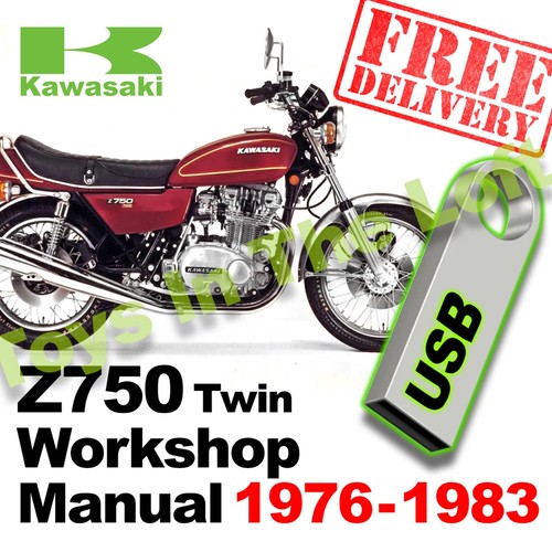 Kawasaki z750 twin workshop - z750,