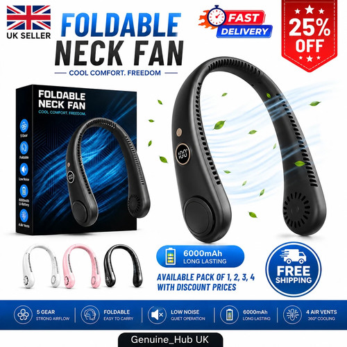 Ultra quiet neck fan - ultra,