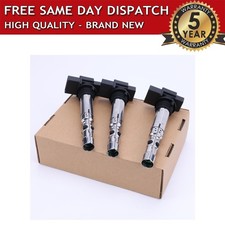 3X Ignition Coil Pack Set 03D905115 For Seat Ibiza MK3/4 Skoda Fabia VW Fox Polo