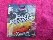 FAST AND FURIOUS PLYMOUTH ROADRUNNER 1970 NEW ON CARD 1/55
