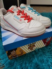 Boys Adidas Originals Continental Rare Unique Toy Story 4 Forky Trainers Size 11