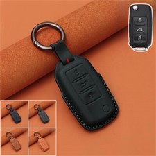 Genuine Leather Car Key Fob