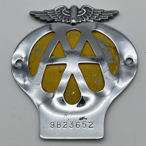 Vintage car badge - vintage,