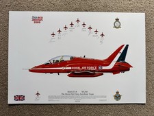 RAF Red Arrows 2009 Signed