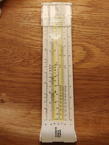 Slide rule unique engineering - rule,