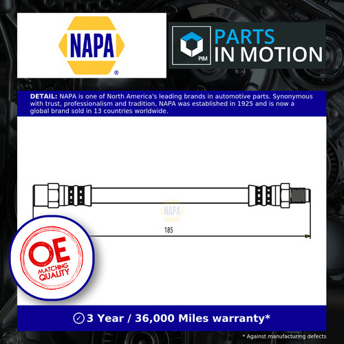 Brake hose fits audi coupe - audi,