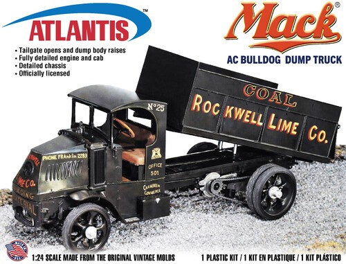 1926 mack bulldog dump truck - dump,