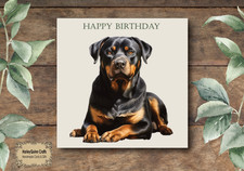 DOG 011  Animal  Birthday Card