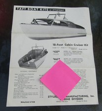 1960s Taft Boat Kits At