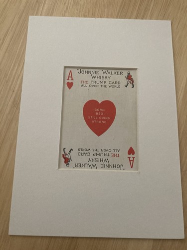 Mounted for frame vintage - mounted,