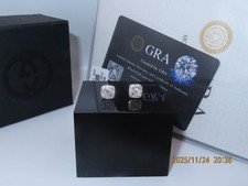 8mm VVS1 Moissanite Stud