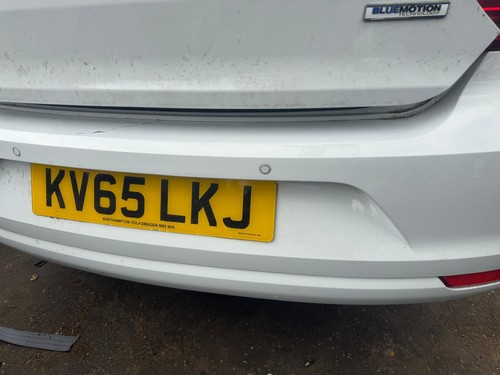 Polo complete rear bumper - rear,
