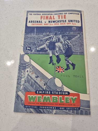 1952 arsenal v - -,