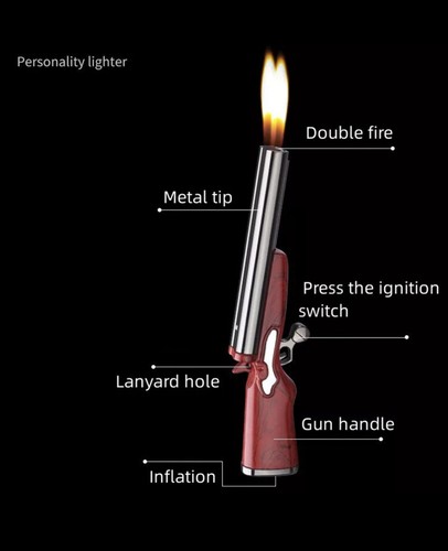 Normal double flame - x,