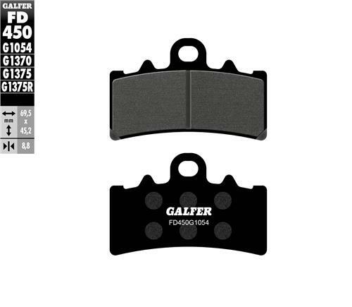 Pair galfer front - galfer,
