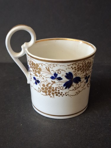 Derby porcelain coffee can - porcelain,