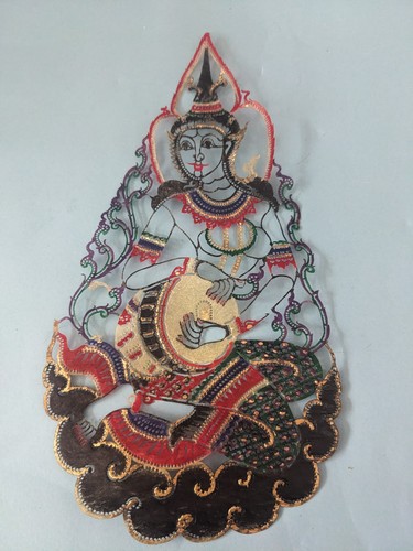 Thai shadow puppet carved - shadow,