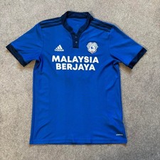 Cardiff 18/19 Home Football Shirt Adidas Authentic Size Medium I
