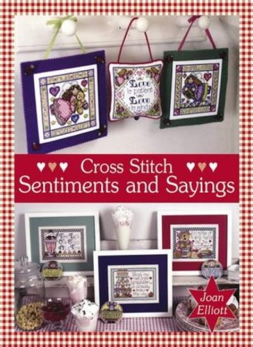 Cross stitch sentiments - sentiments, &