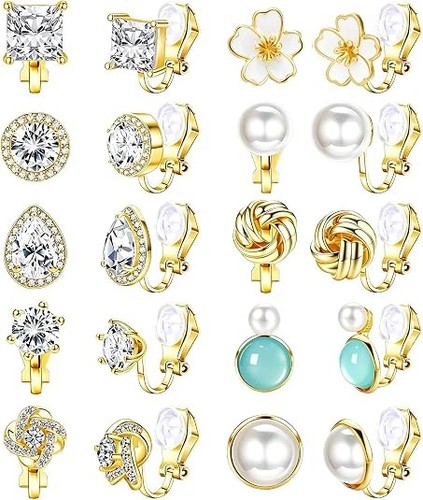 Pairs clip earrings for - 10,