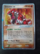 Pokemon Groudon EX Crystal
