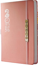 Pink Diary A5 Week to View 18 Month Diary Planner Jan 2025 To Jun 2026 SEE PICS